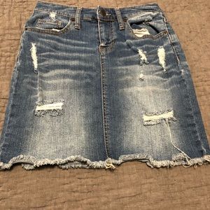 Denim skirt